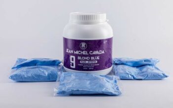 POUDRE COMPACTE DÉCOLORANTE PREMIUM 9 TONS & PLEX 2.5 KG (500 G X 5)